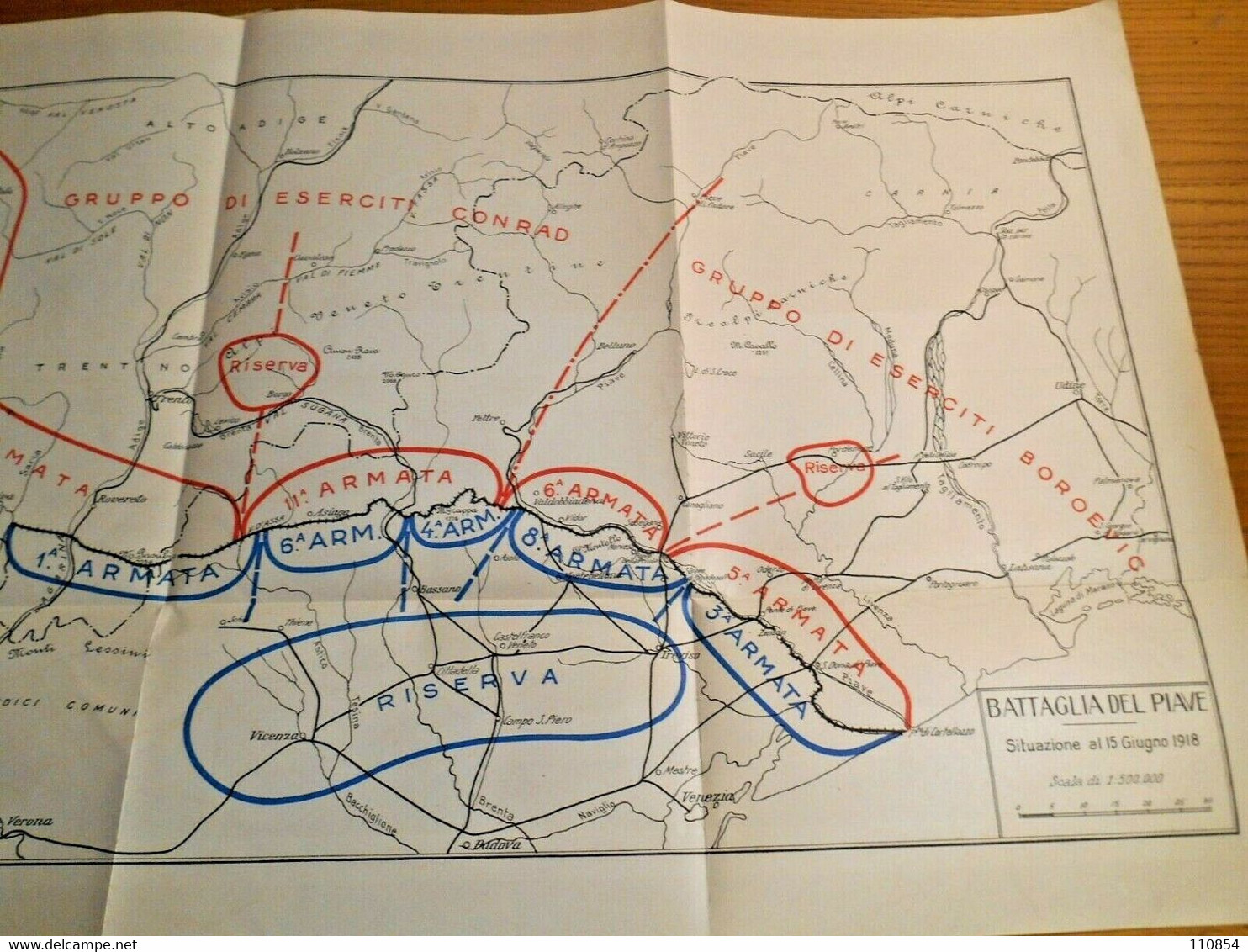 Istituto Geografico Militare- Esercito E Nazione ,rivista 1926 - Trasimeno - Weltkrieg 1914-18