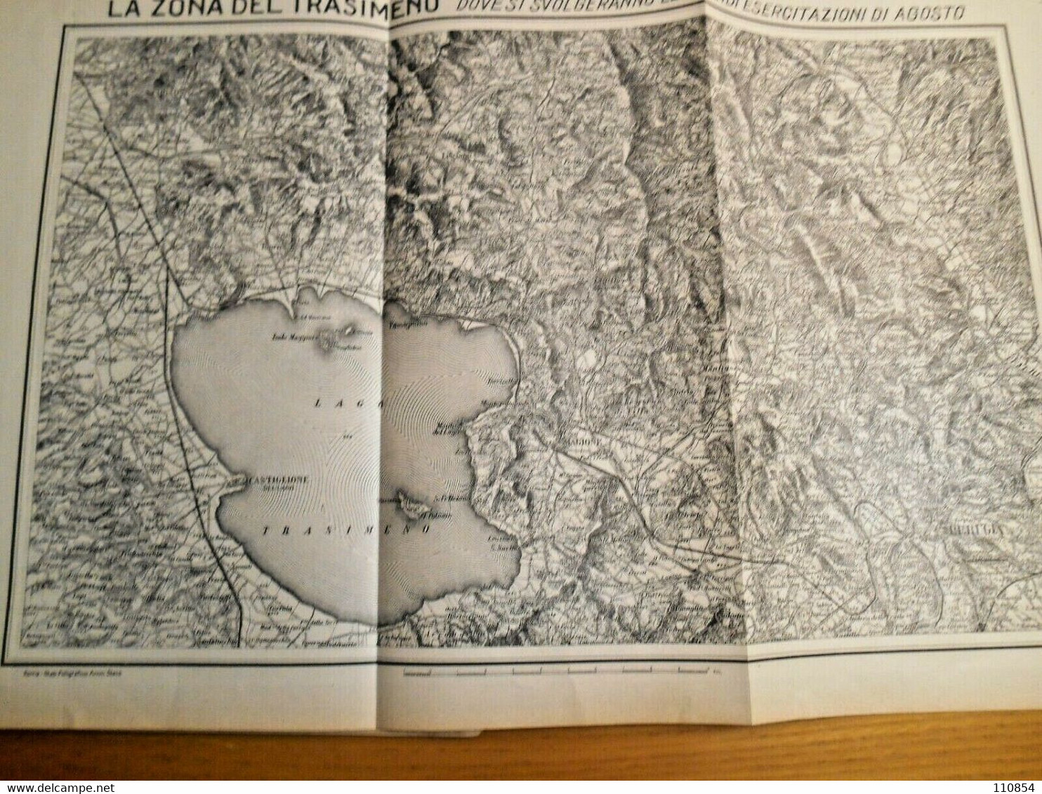 Istituto Geografico Militare- Esercito E Nazione ,rivista 1926 - Trasimeno - War 1914-18