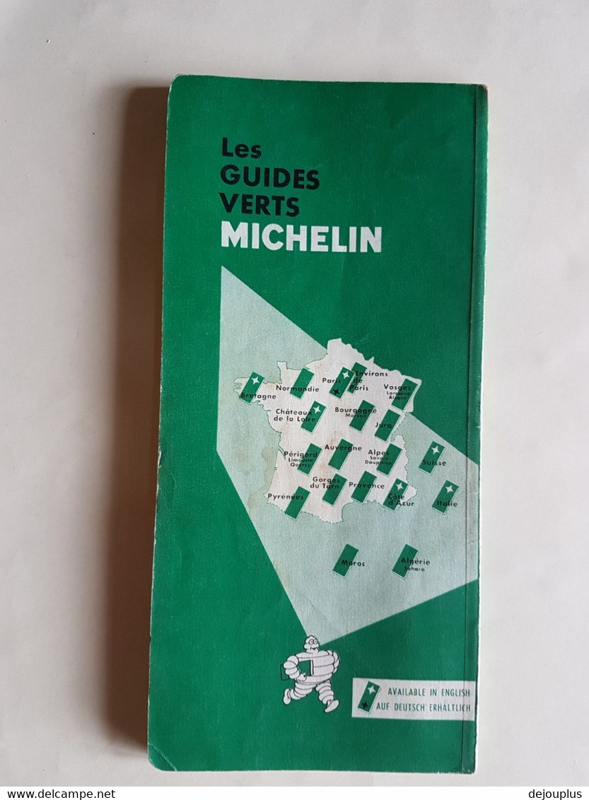 GUIDE  MICHELIN   REGIONAL  PROVENCE    1959 - Michelin-Führer