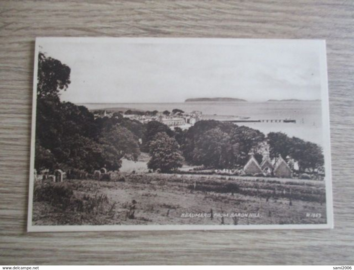 ROYAUME UNI BEAUMARIS FROM BARON HILL - Anglesey