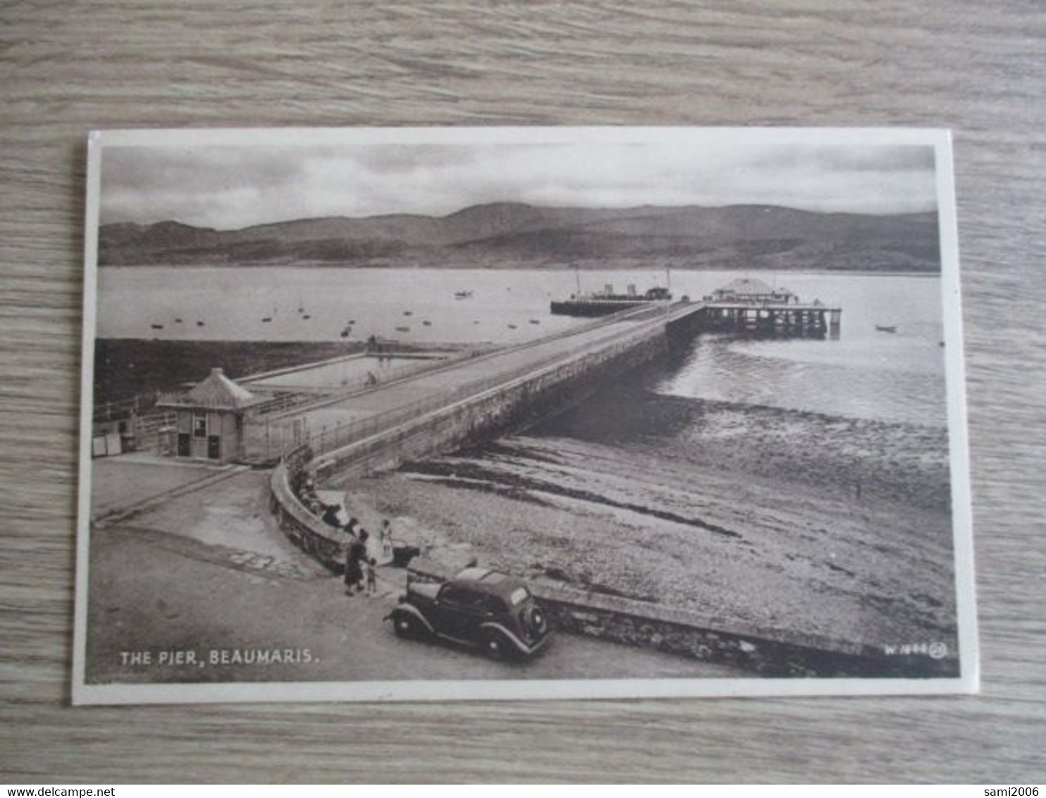 ROYAUME UNI THE PIER BEAUMARIS VOITURE ANCIENNE - Anglesey