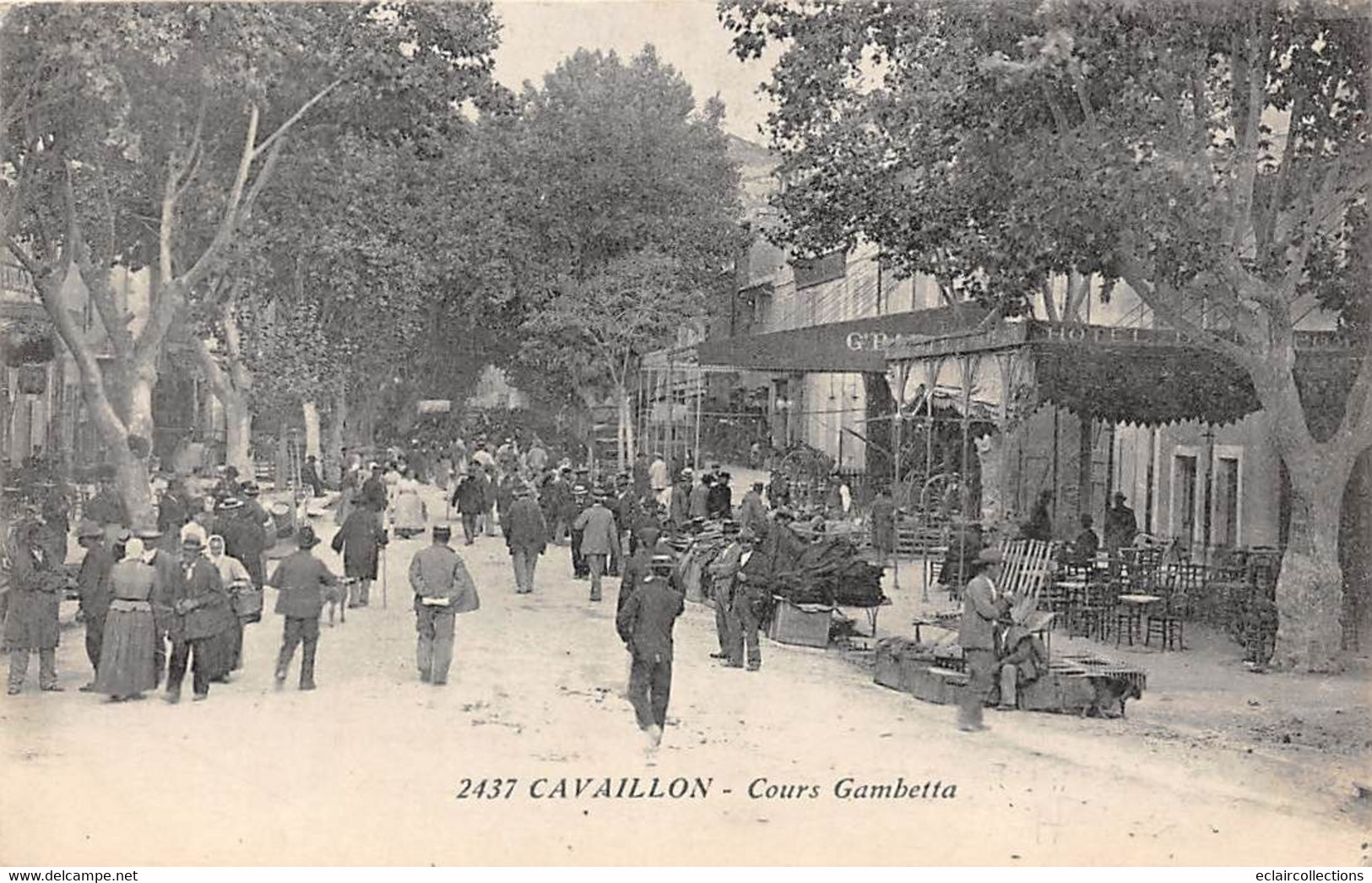 Cavaillon        84      Cours Gambetta.  Marché ?      (voir Scan) - Cavaillon