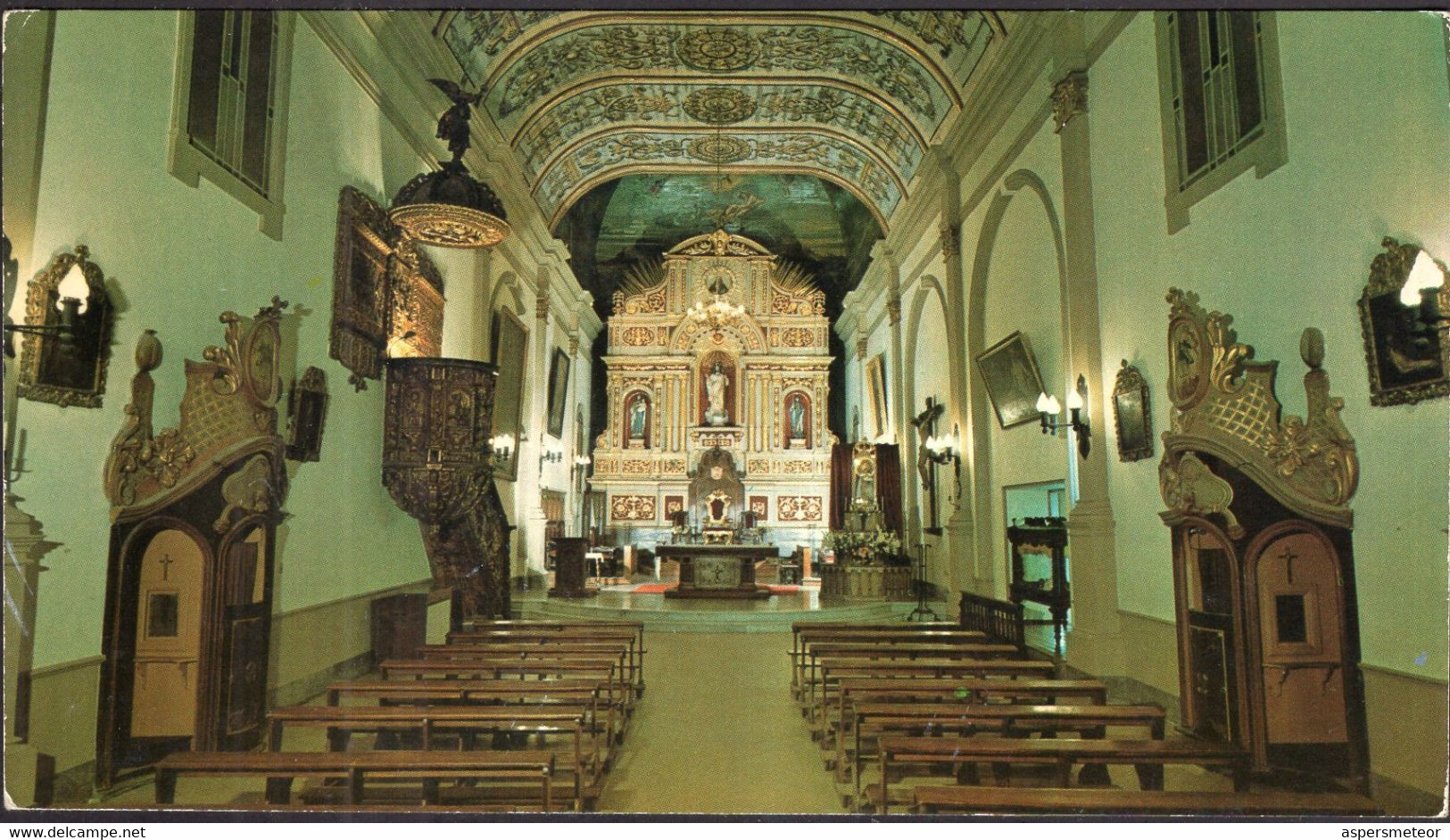 Argentina - Circa 1970 - Tarjeta Postal - Jujuy - Vista Interior De La Catedral - A1RR2 - Argentine