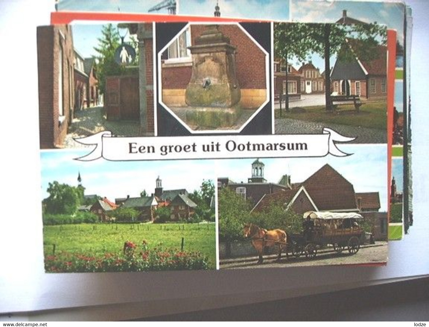 Nederland Holland Pays Bas Ootmarsum Met Huifkar - Ootmarsum