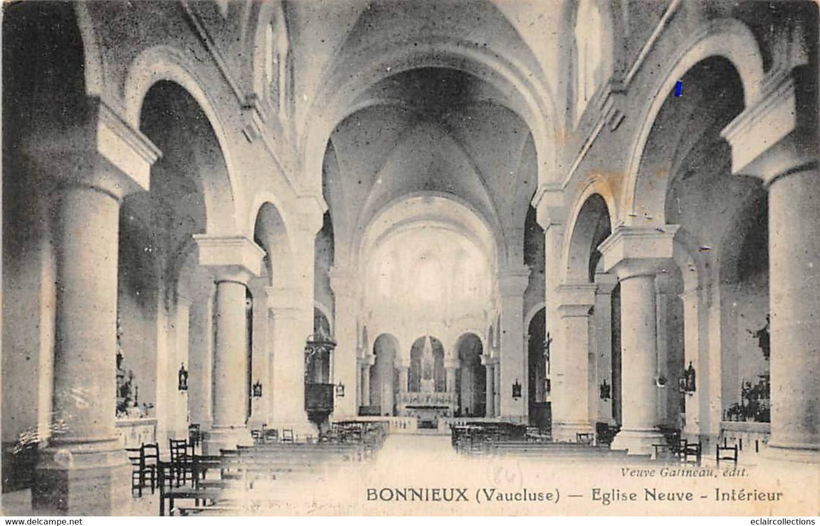 Bonnieux         84           Intérieur De L'église Neuve        (voir Scan) - Bonnieux