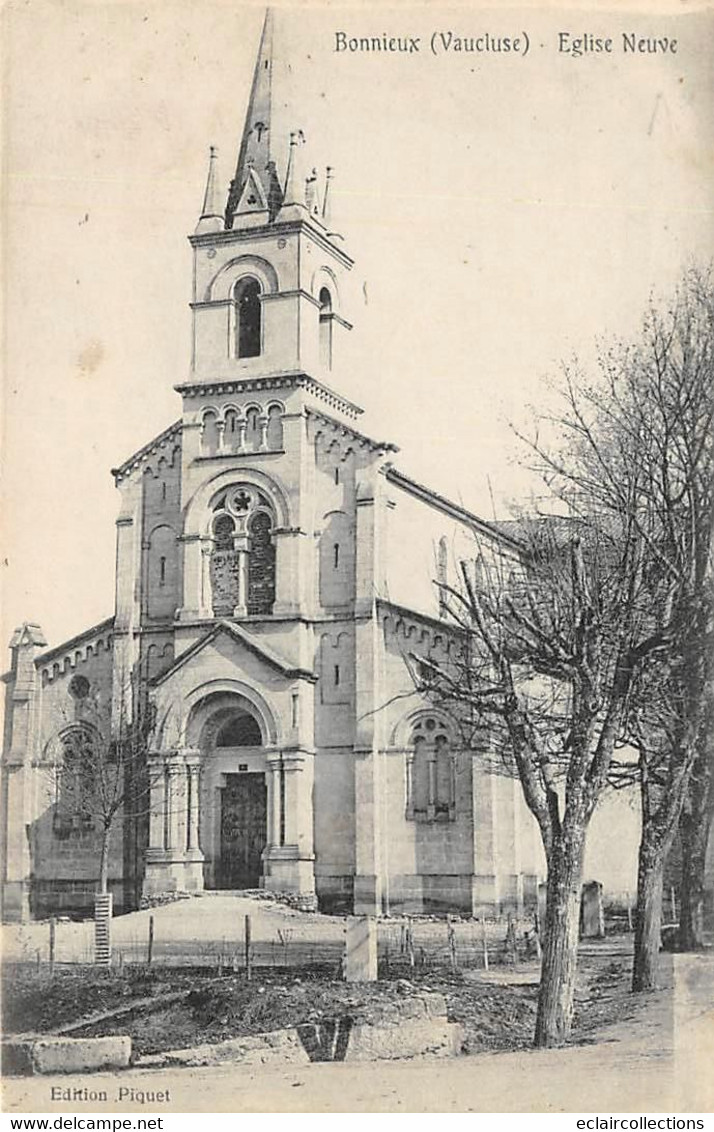 Bonnieux         84           L'Eglise Neuve        (voir Scan) - Bonnieux