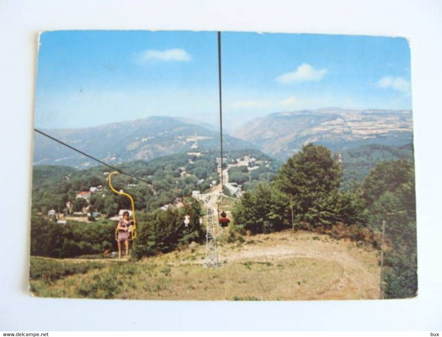 GAMBARIE D'ASPROMONTE  CATANZARO  SEGGIOVIA   VIAGGIATA  COME DA FOTO - Catanzaro