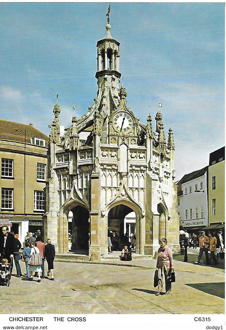 THE CROSS, CHICHESTER, SUSSEX, ENGLAND. UNUSED POSTCARD  Nd2 - Chichester