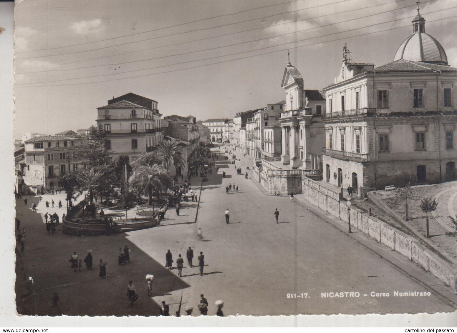 NICASTRO LAMETIA TERME  CORSO NUMISTRANO  1954 - Lamezia Terme