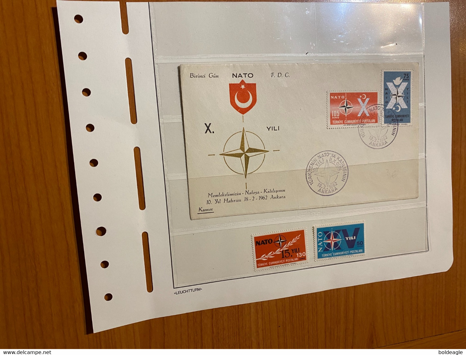 NATO - OTAN - FDC Et Timbres 1962 Turquie - OTAN