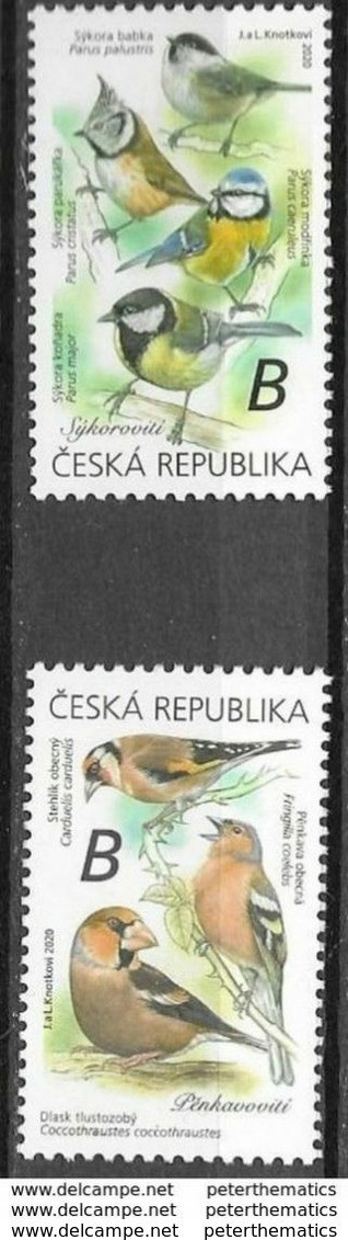 CZECHIA,  CZECH REPUBLIC, 2020, MNH, BIRDS, 2v - Other & Unclassified