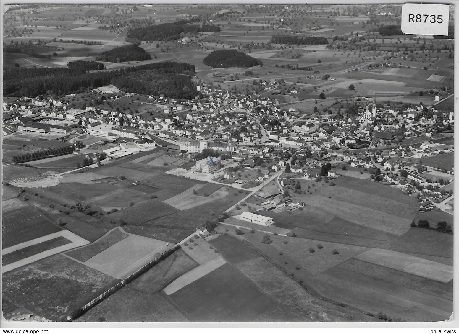 Flugaufnahme Hochdorf - Swissair Photo - Hochdorf