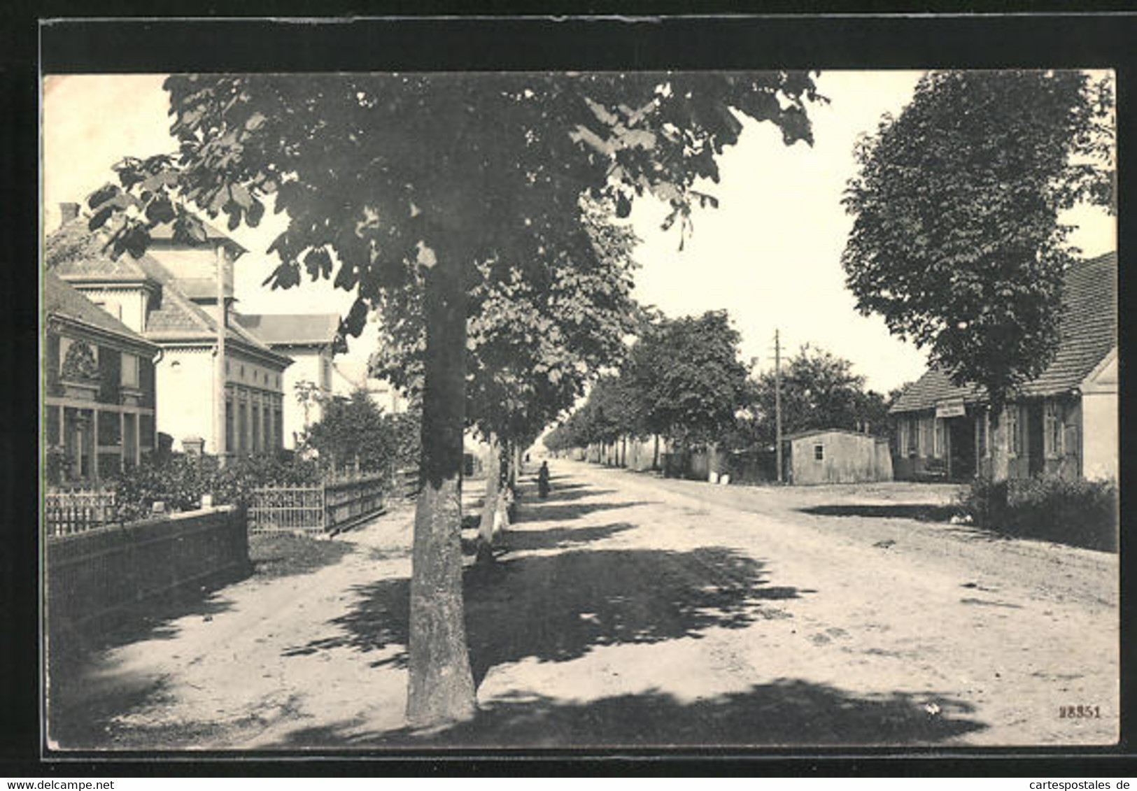 AK Sandau, Havelberg Genthiner Chaussee Beim Schützenhaus - Havelberg