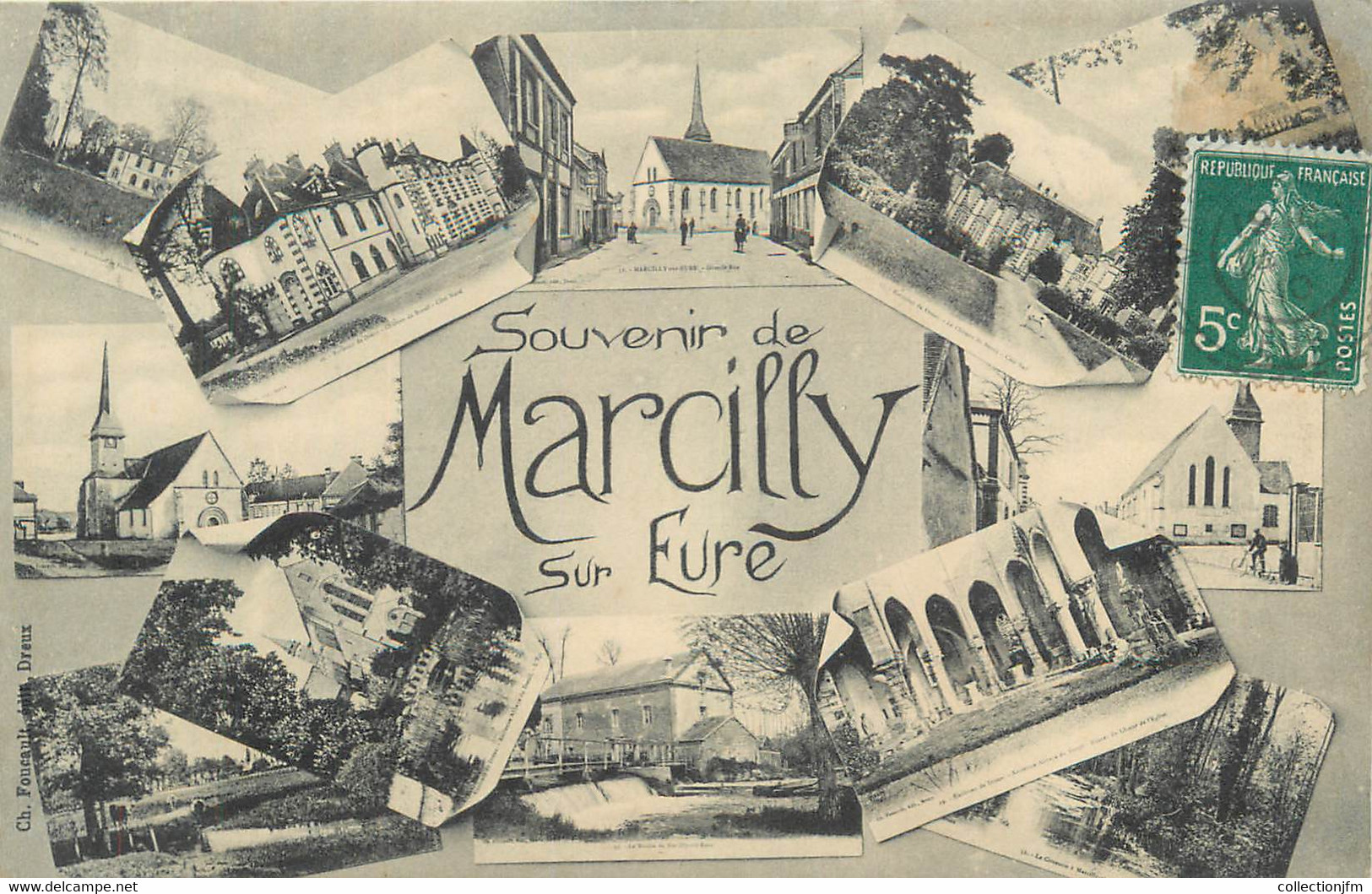 CPA FRANCE 27 " Marcilly " - Marcilly-sur-Eure