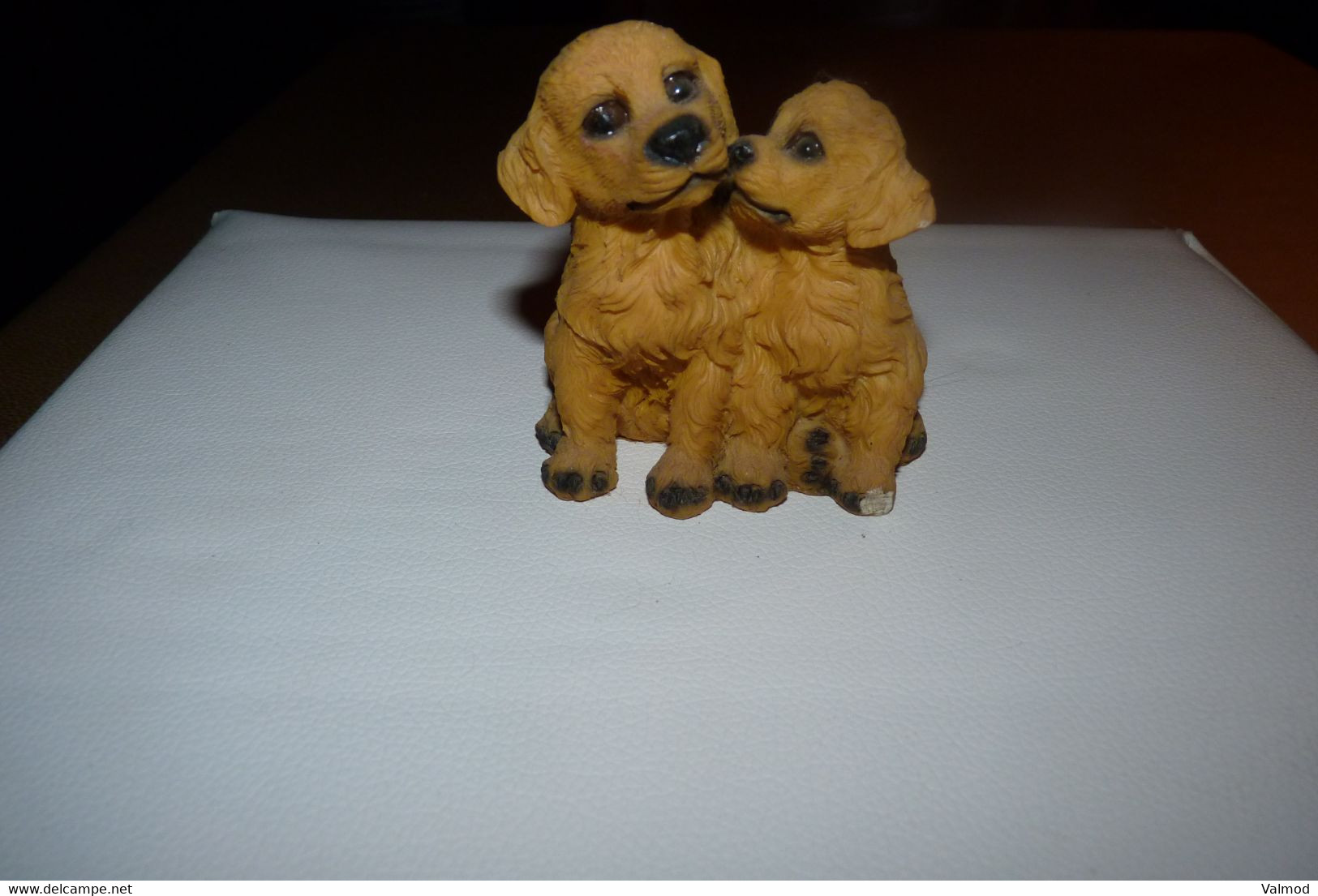 Vintage - Couple De Chiens Style Epagneuls. - Dieren