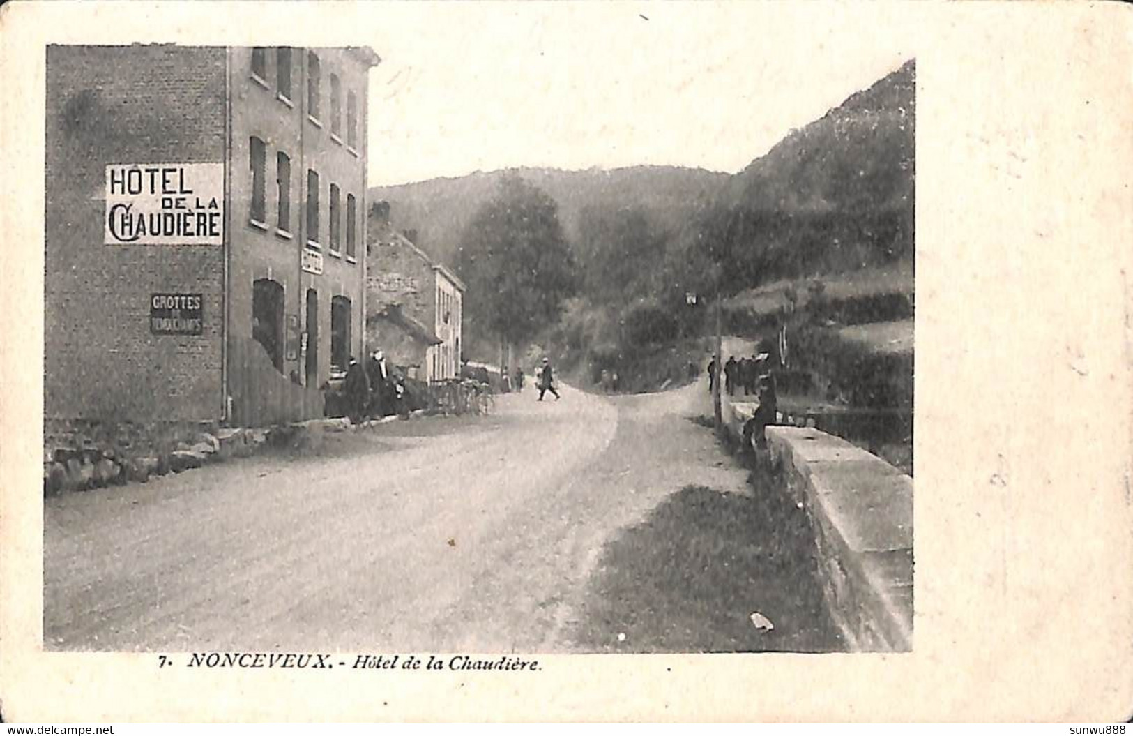 Nonceveux - Hôtel De La Chaudière (animée 1903 Edition De L'Hôtel) - Aywaille