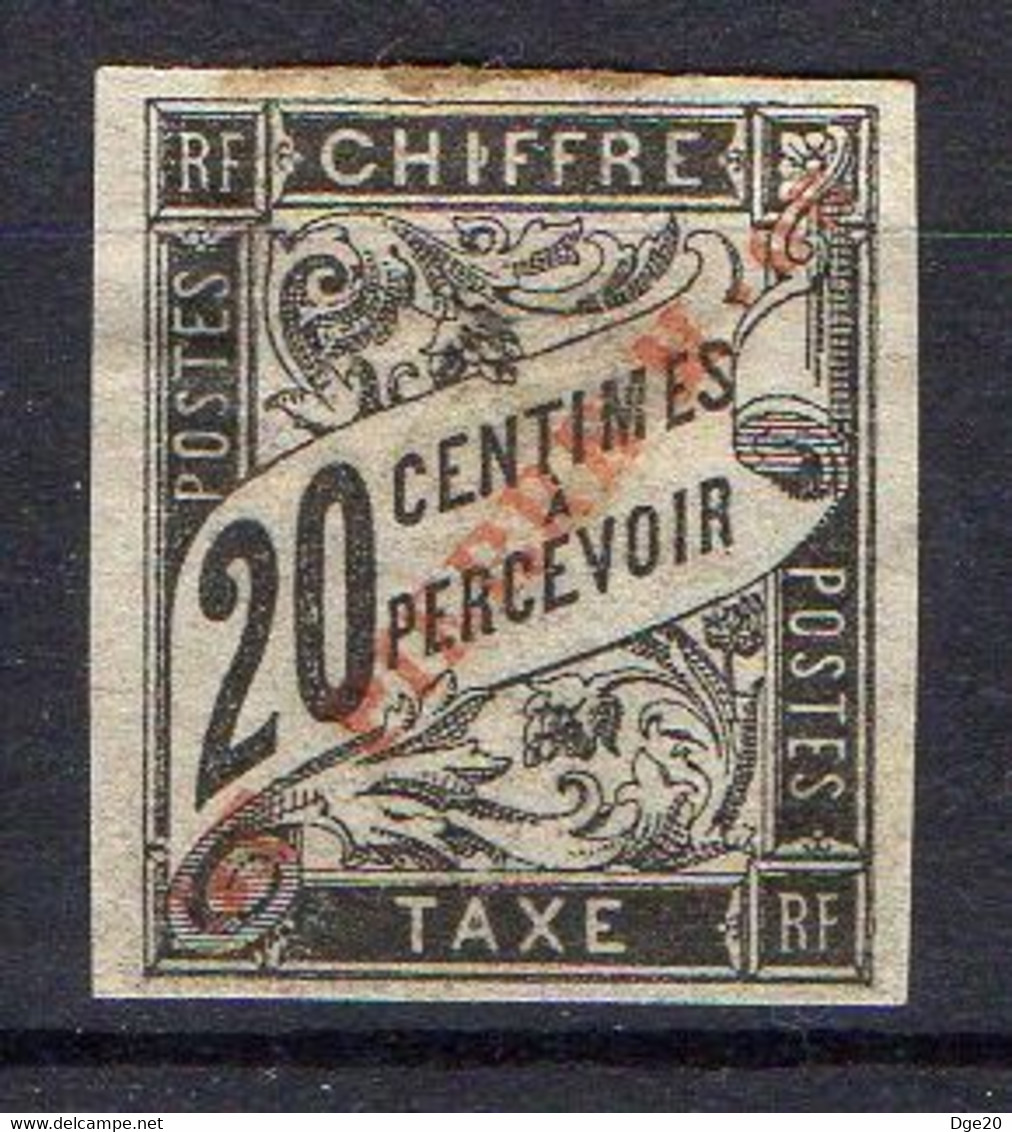 SAINT-PIERRE-ET-MIQUELON ( TAXE ) Y&T  N°  4  TIMBRE  NEUF  AVEC  CHARNIERE , ROUSSEUR . A SAISIR . - Portomarken