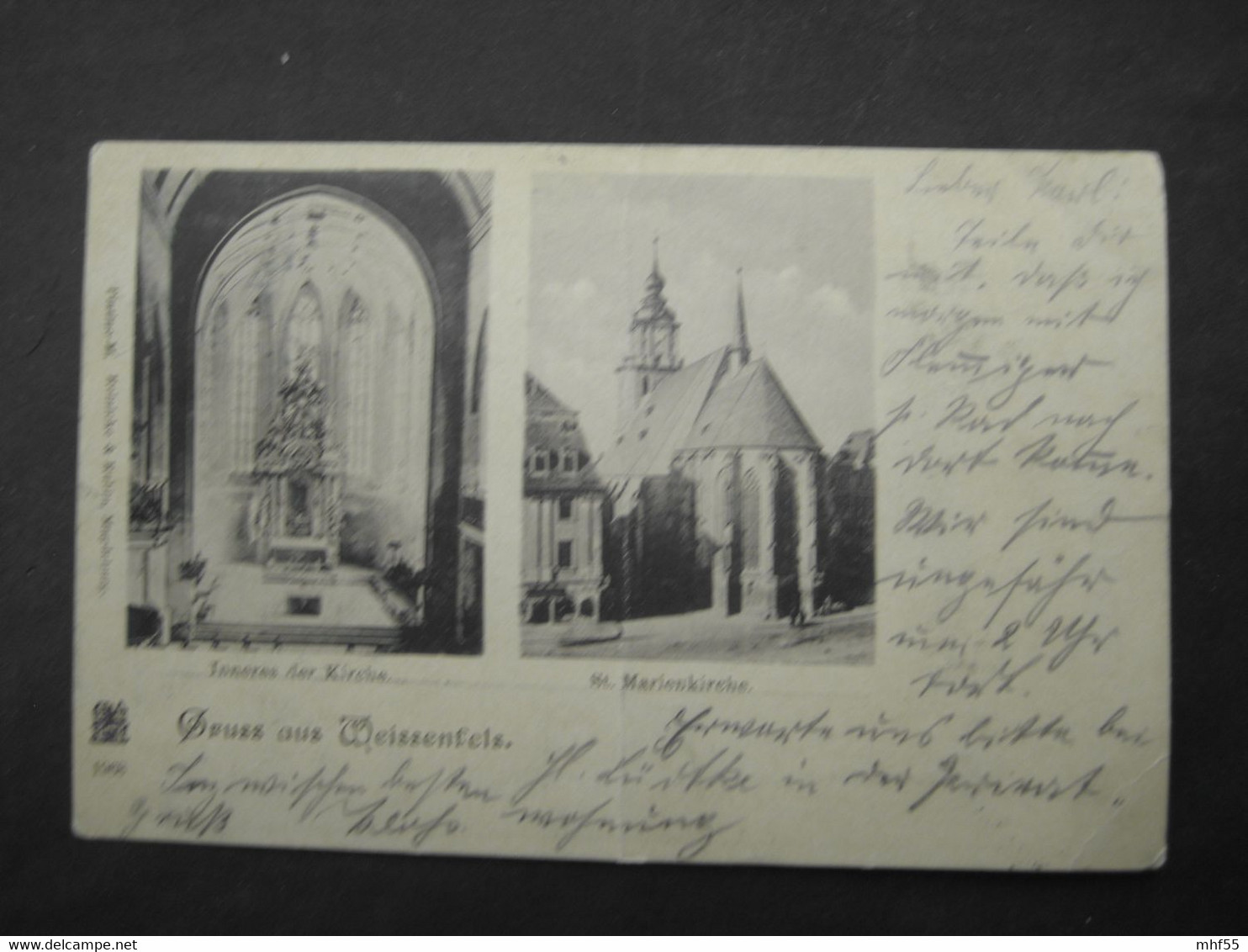 K6 Weissenfels Marienkirche 1903 - Andere & Zonder Classificatie