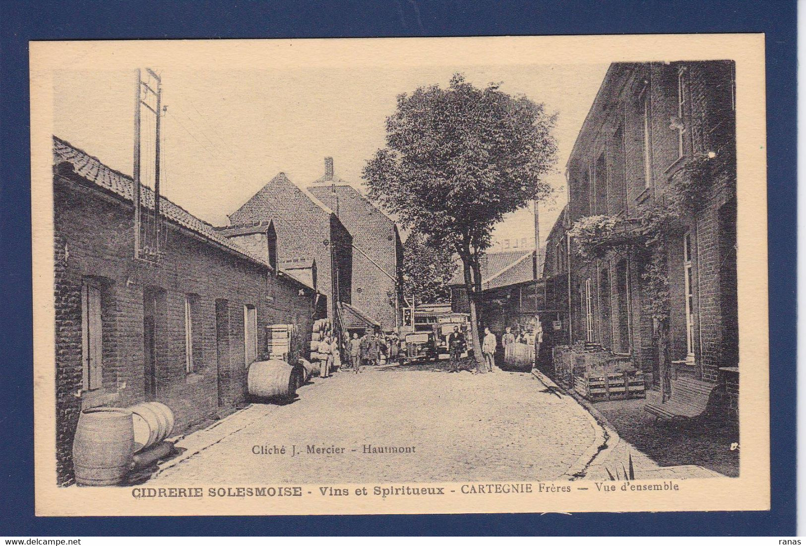 CPA [59] Nord > Solesmes Cidrerie  Métier Non Circulé - Solesmes