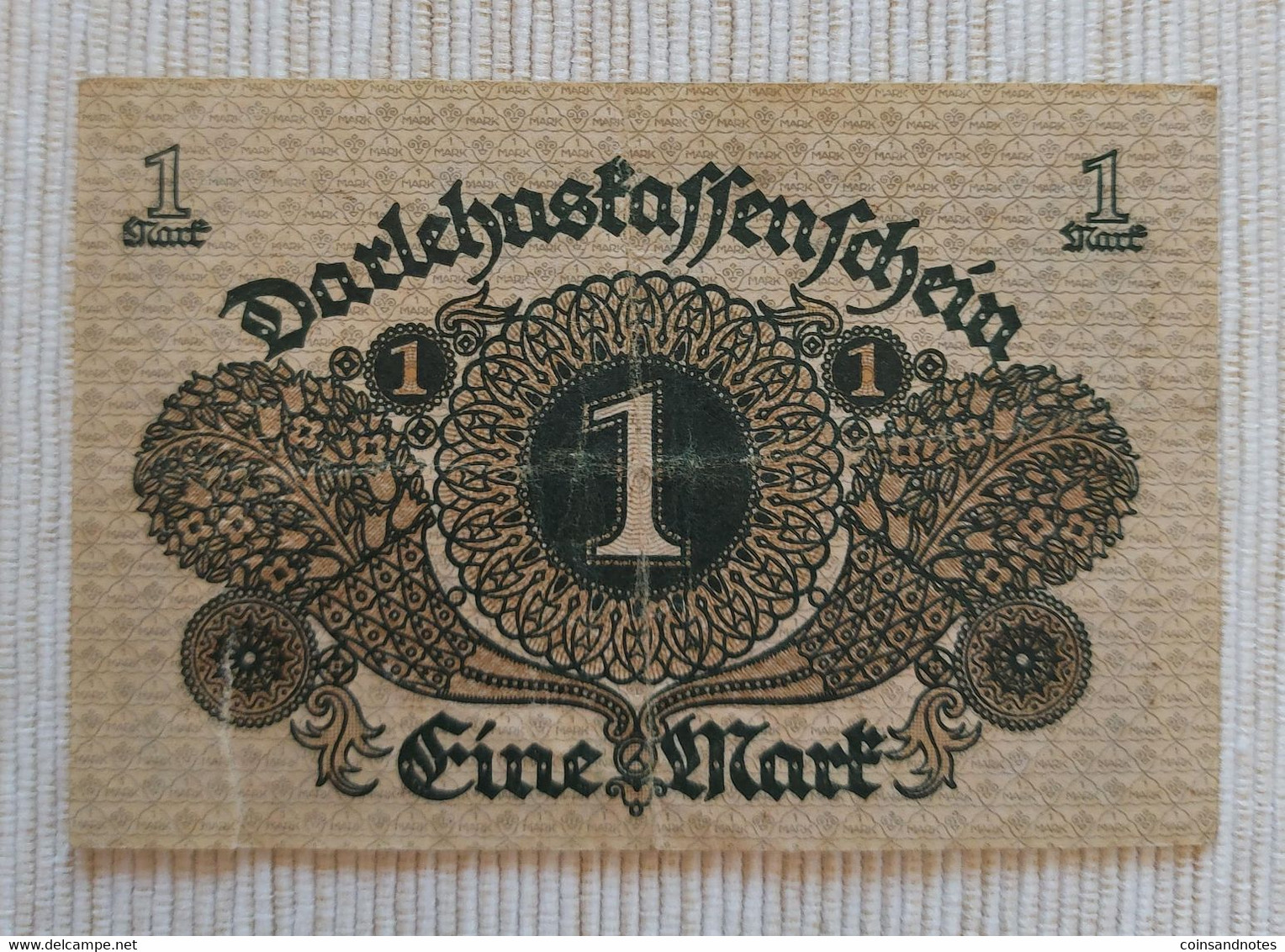 Germany 1920 - 1 Mark - Darlehenskassenschein - Rosenberg 64 - Nr 225.244847 - VF - 1 Mark