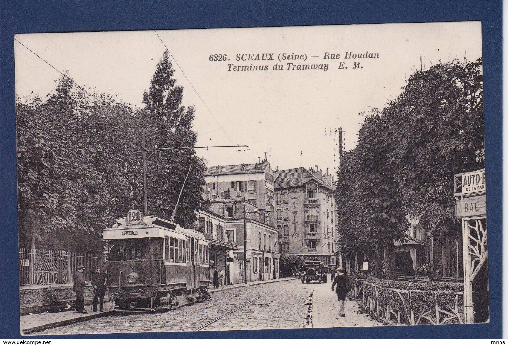 CPA [92] Hauts De Seine > Sceaux Tramway Station Non Circulé - Sceaux