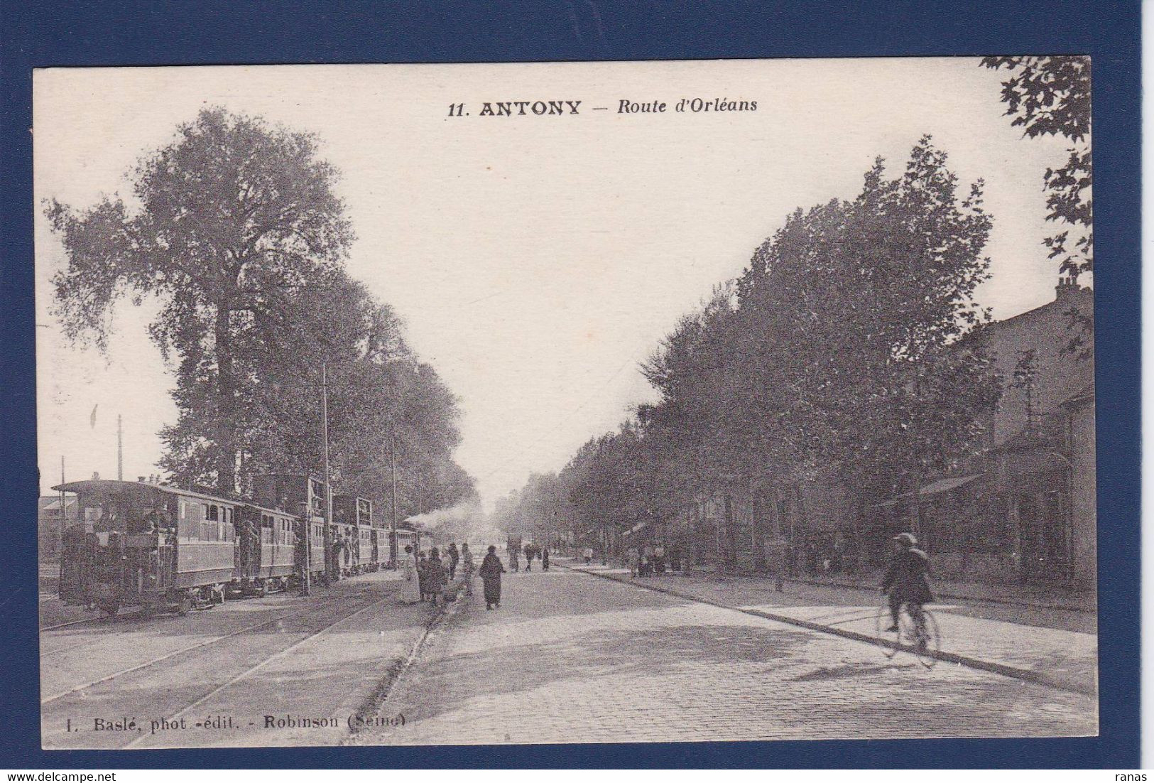 CPA [92] Hauts De Seine > Antony Tramway Station Chemin De Fer écrite - Antony