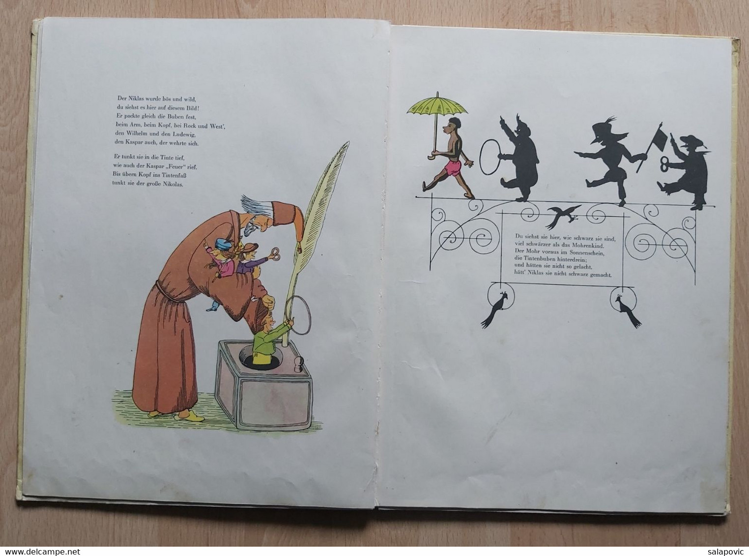 Der Struwwelpeter  Von Dr. Heinrich Hoffmann - Bilderbücher