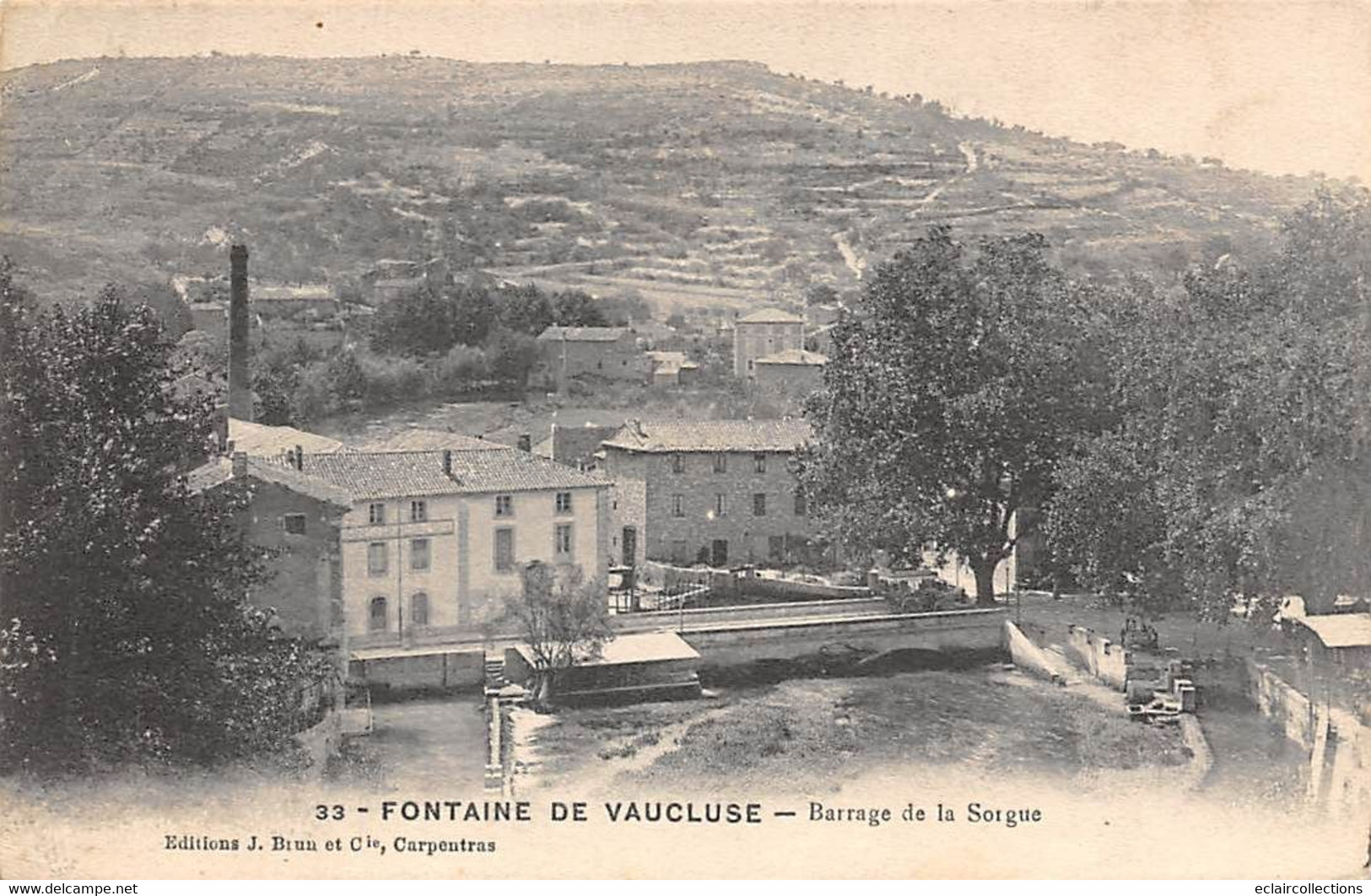 Fontaine De Vaucluse           84            Barrage De La Sorgue.  Papeterie       (voir Scan) - Other & Unclassified