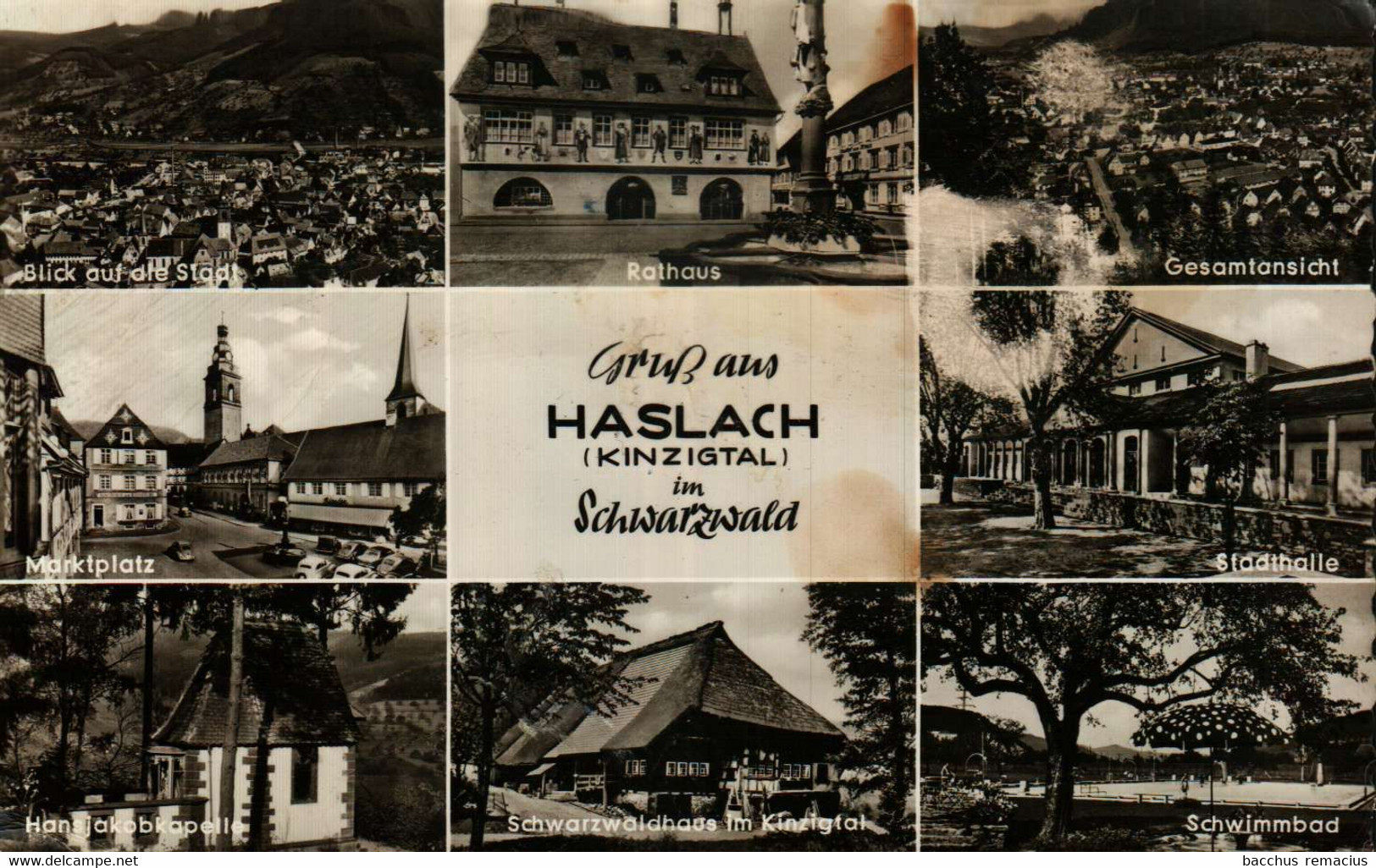 Gruss Aus HASLACH (Kinzigtal) Im Schwarzwald - Haslach