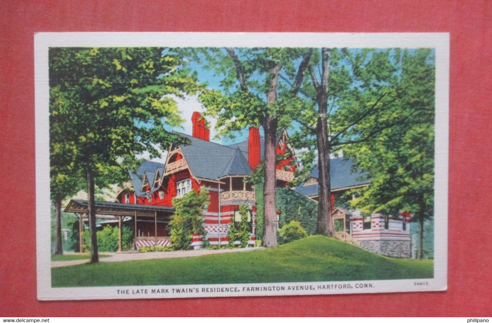 Late Mark Twains Residence   Hartford  Connecticut > Hartford      Ref  4925 - Hartford