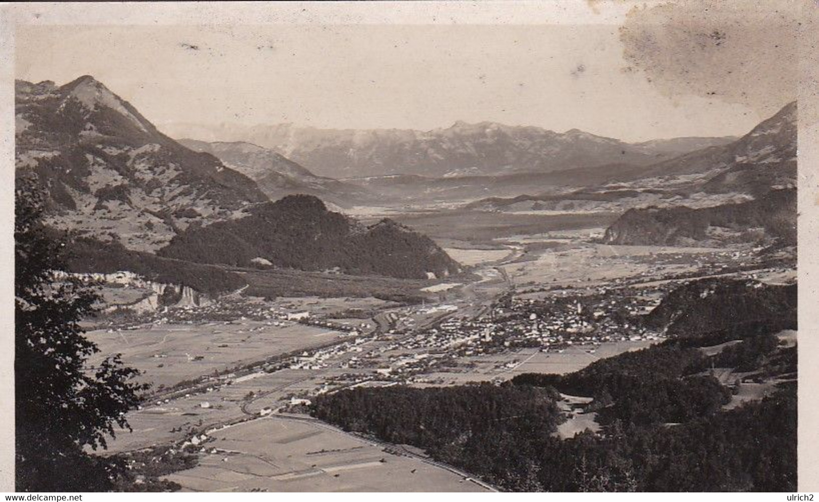 AK Bludenz Gegen Schweizerberge - Feldpost 1940 (56182) - Bludenz