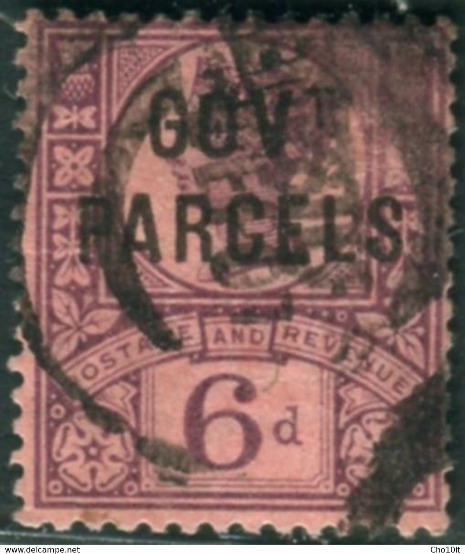 GB 1904-1887 6d SG O66 MH KEVII (003063) - Neufs