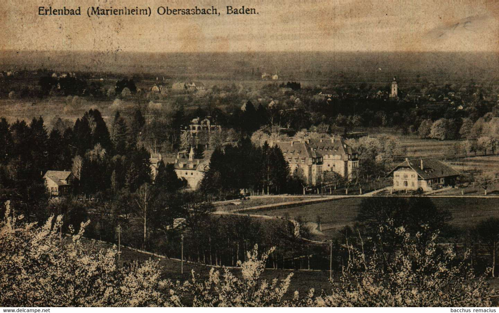 ERLENBAD (MARIENHEIM)  OBERSASBACH (Baden) - Sasbach