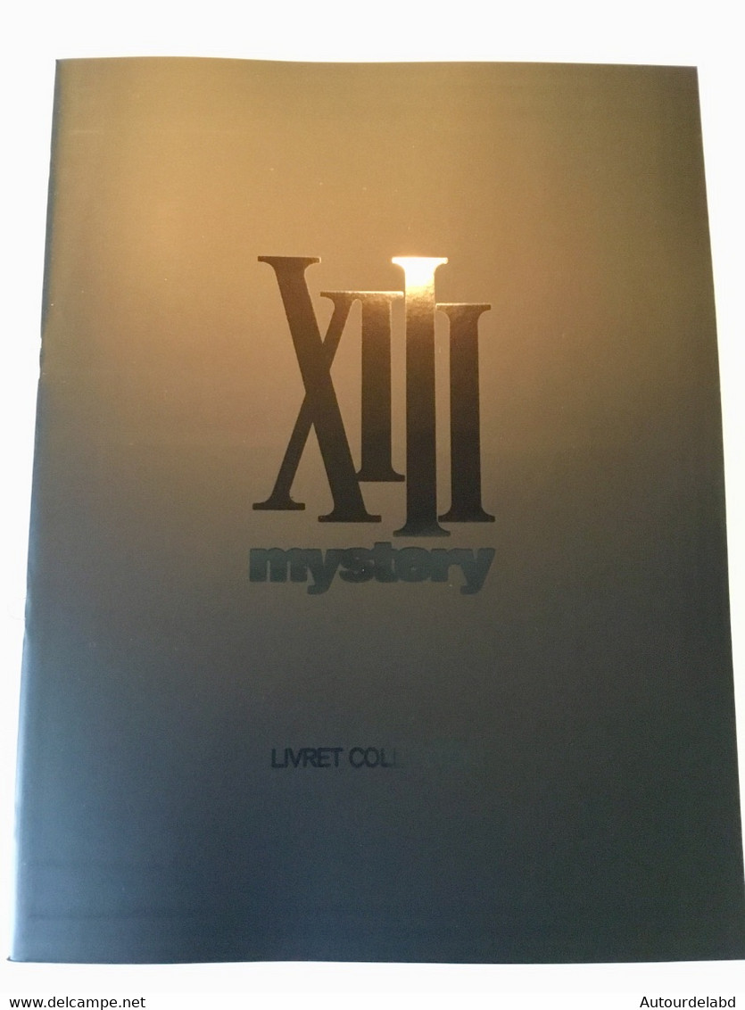 XIII Mystery - Livret Collector Dessins - Van Hamme (Largo Winch, Thorgal... ) - Other & Unclassified