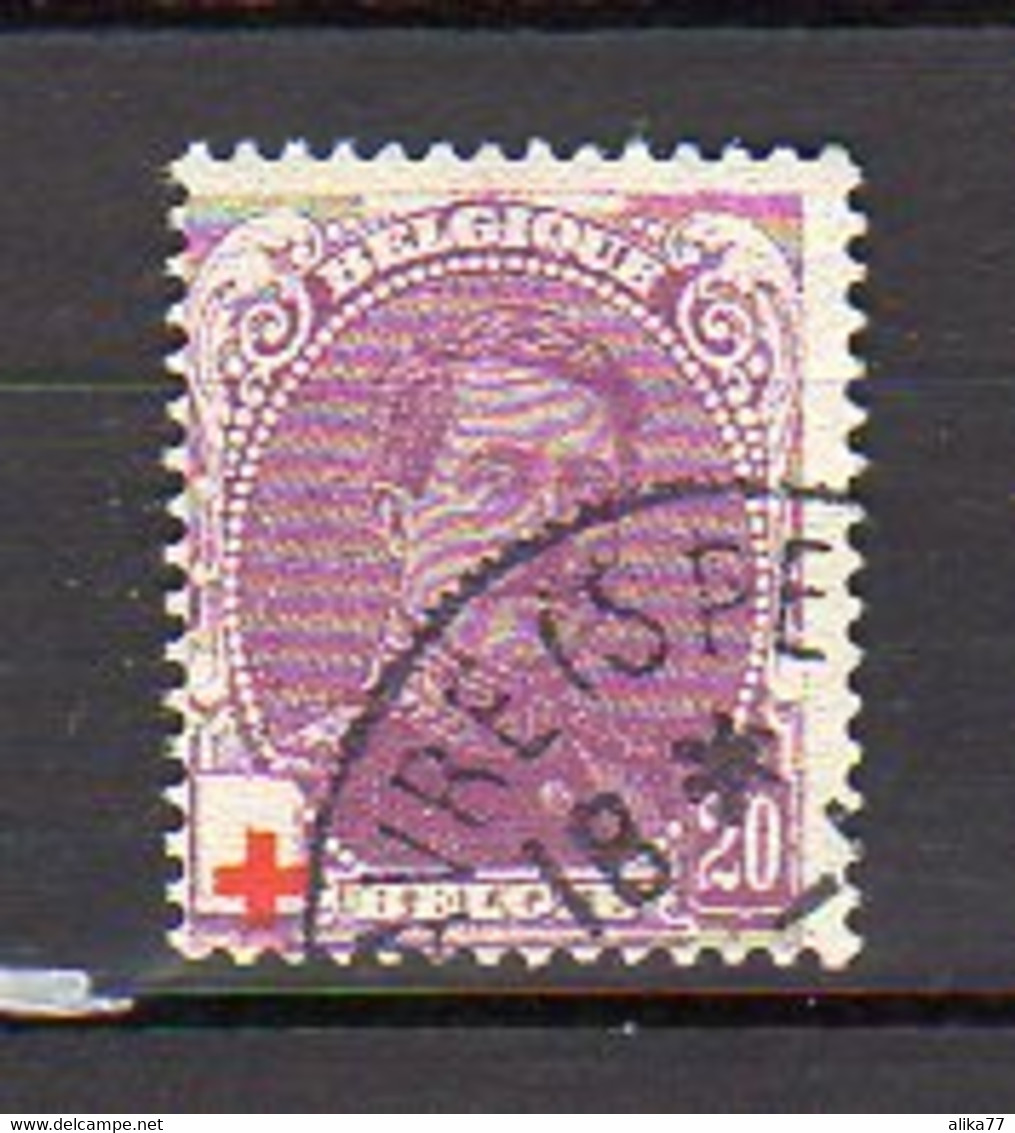BELGIQUE     Oblitérés    Y. Et T.   N° 131      Cote: 15,00 Euros - 1914-1915 Cruz Roja