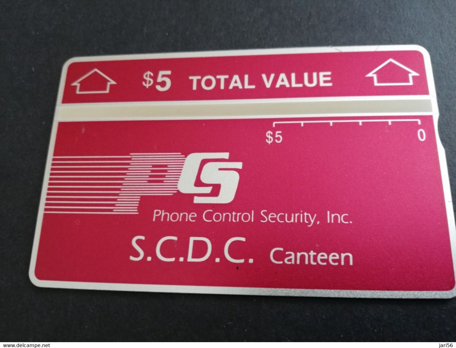 UNITED STATES USA AMERIKA  $5, Red - S.C.D.C. CANTEEN   L&G CARD 902A  MINT **5544** - [1] Hologramkaarten