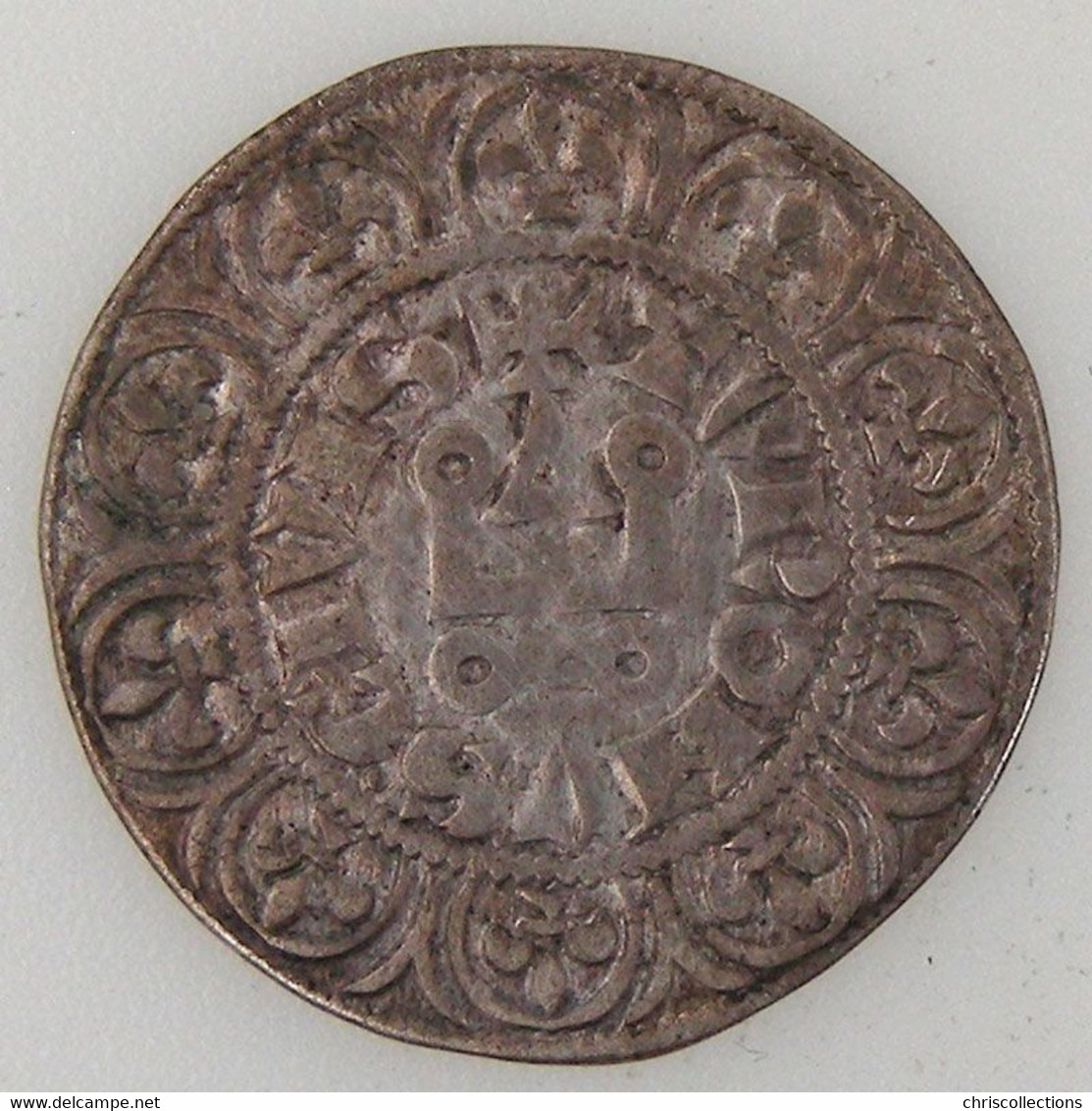 France, Philippe IV, Maille Tierce à L'O Rond, TTB/TTB, Dup:219 - 1285-1314 Philip IV The Fair