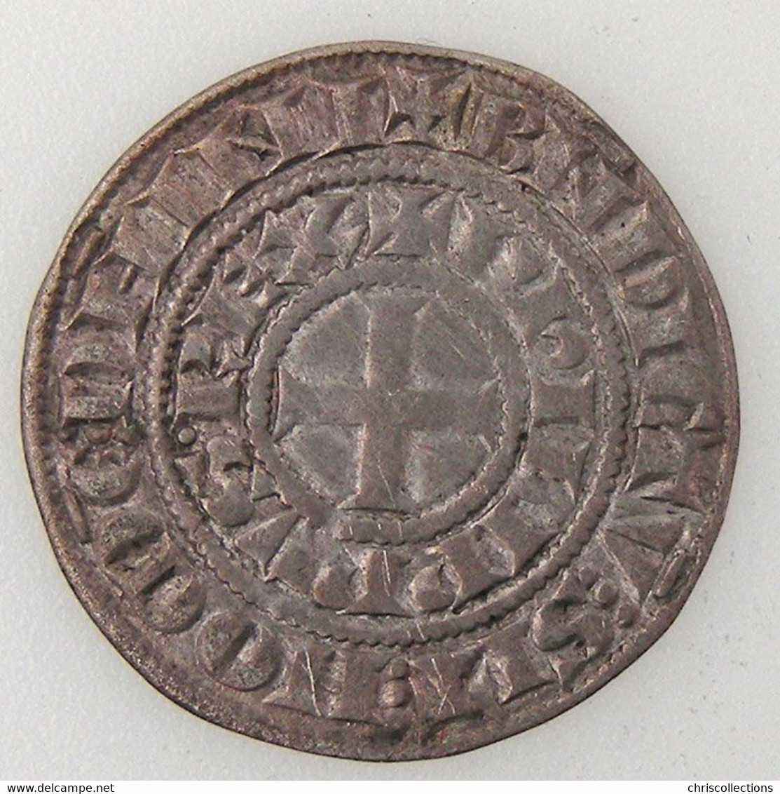 France, Philippe IV, Maille Tierce à L'O Rond, TTB/TTB, Dup:219 - 1285-1314 Philipp IV Der Schöne