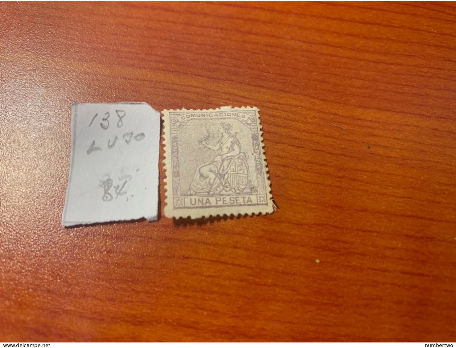 ESPAÑA  Nº 138 ( CHARNELA) - Unused Stamps