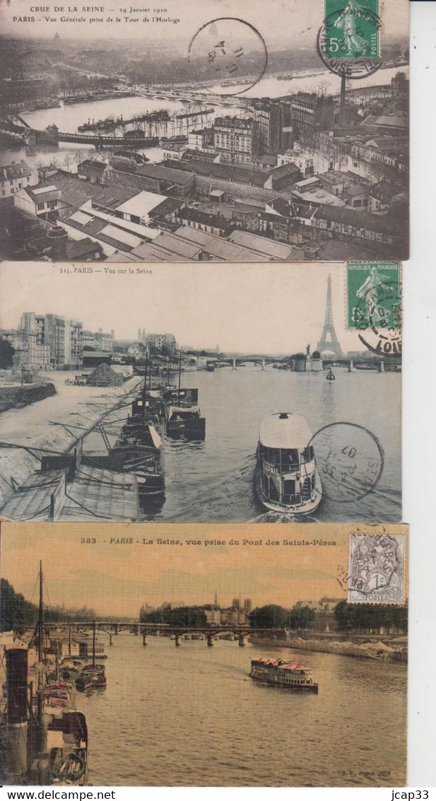 75 PARIS  -  LOT DE 50 CARTES  -  Qqes Ex En Scan  - - 5 - 99 Cartoline