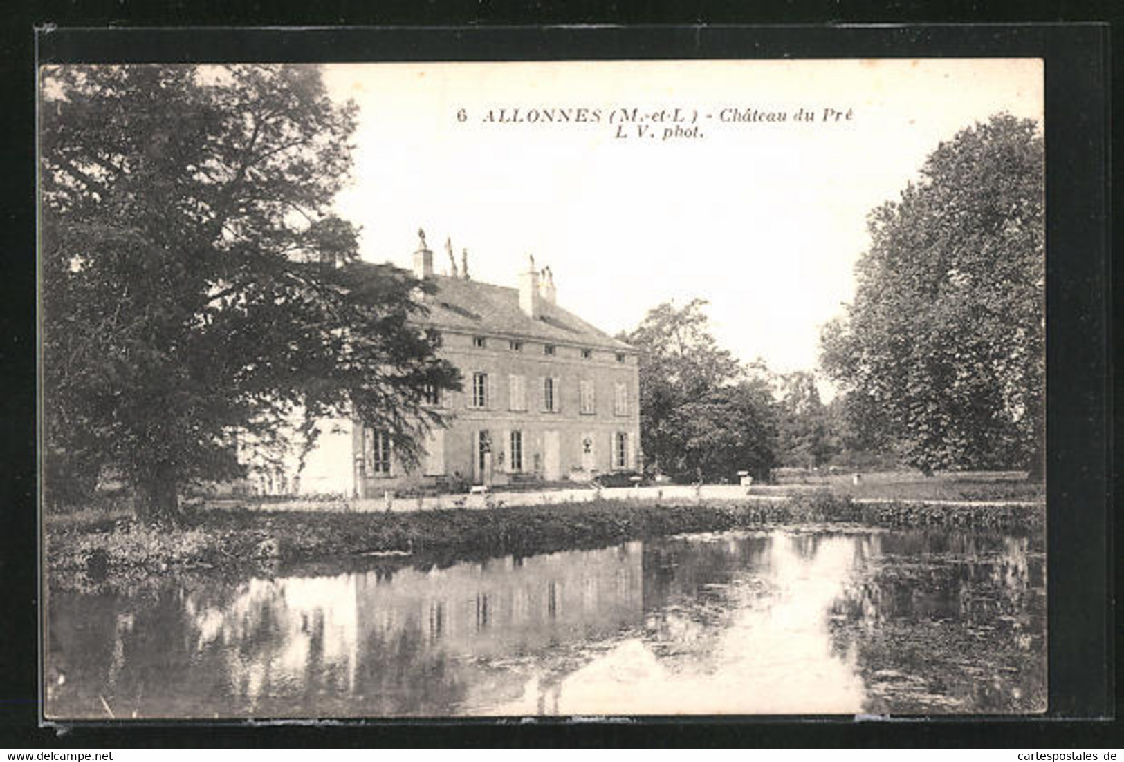 CPA Allonnes, Chateau Du Pré - Allonnes