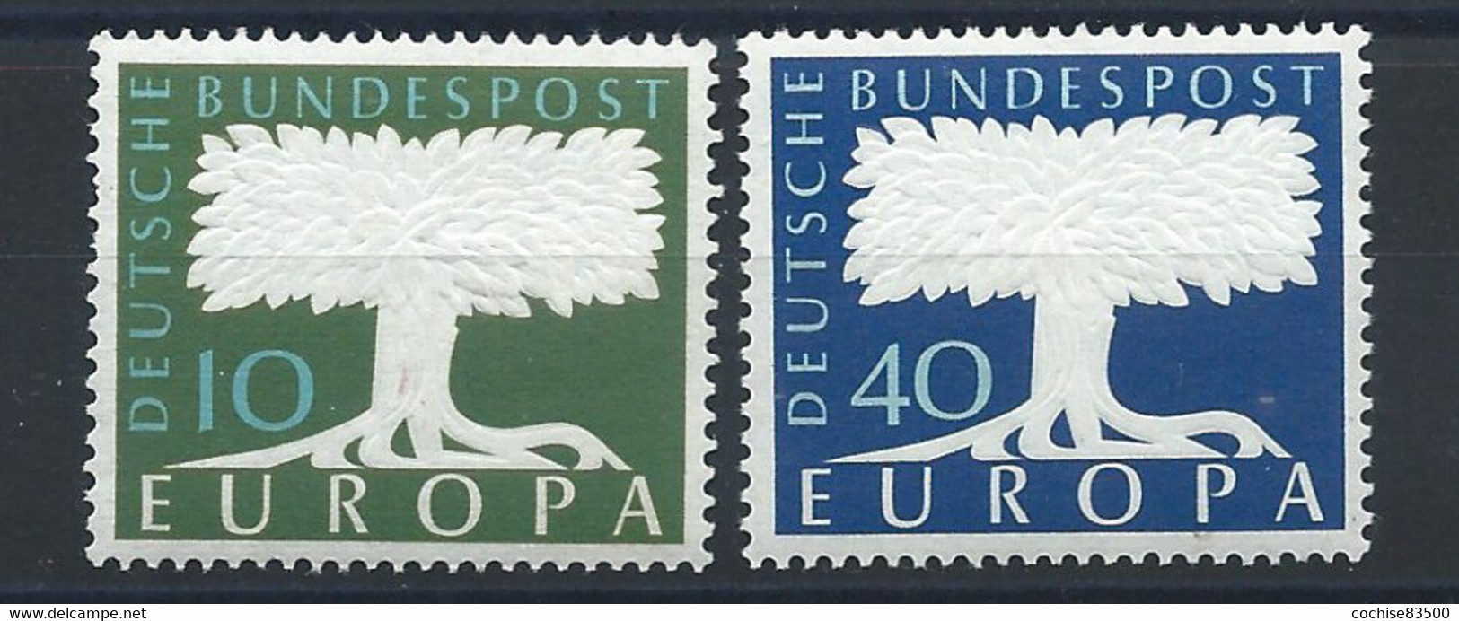 Allemagne - RFA N°140/41** (MNH) 1957 - Europa - Ungebraucht