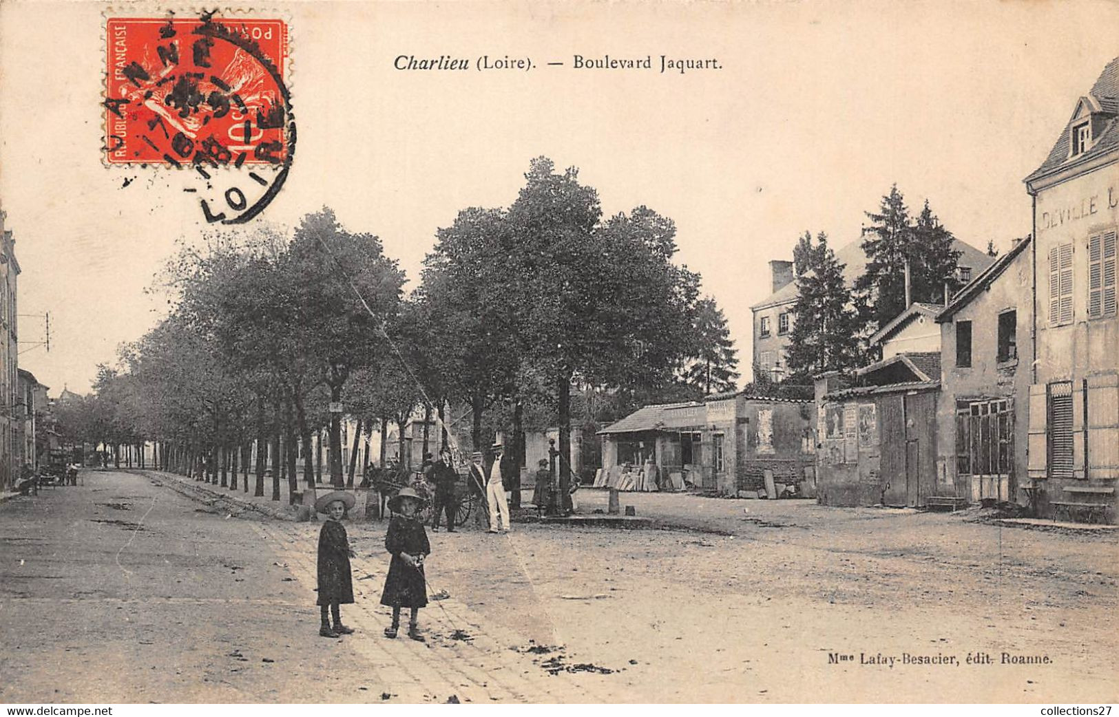 42-CHARLIEU- BOULEVARD JAQUART - Charlieu