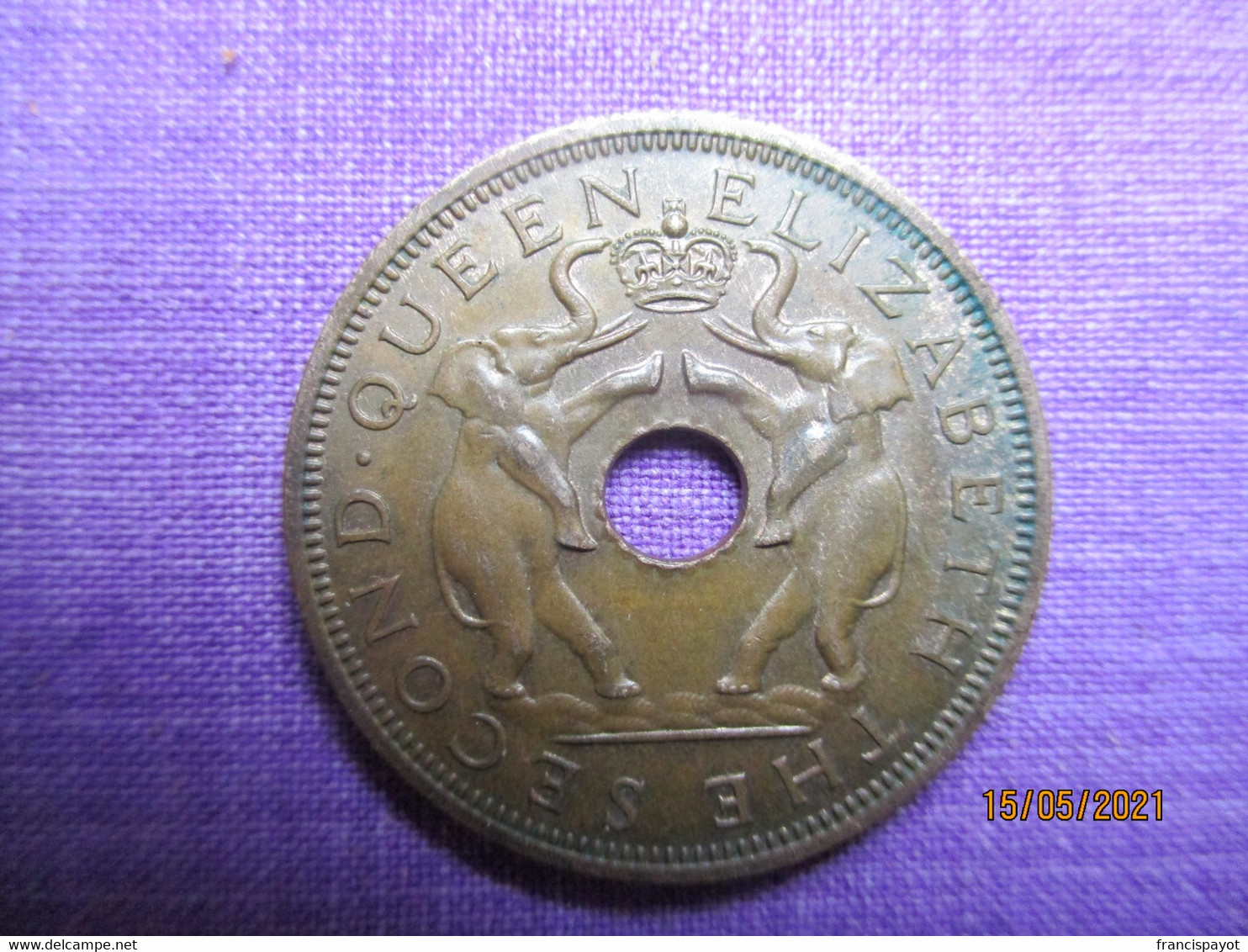 Rhodesia- Nyasaland: One Penny 1958 - Rhodesië