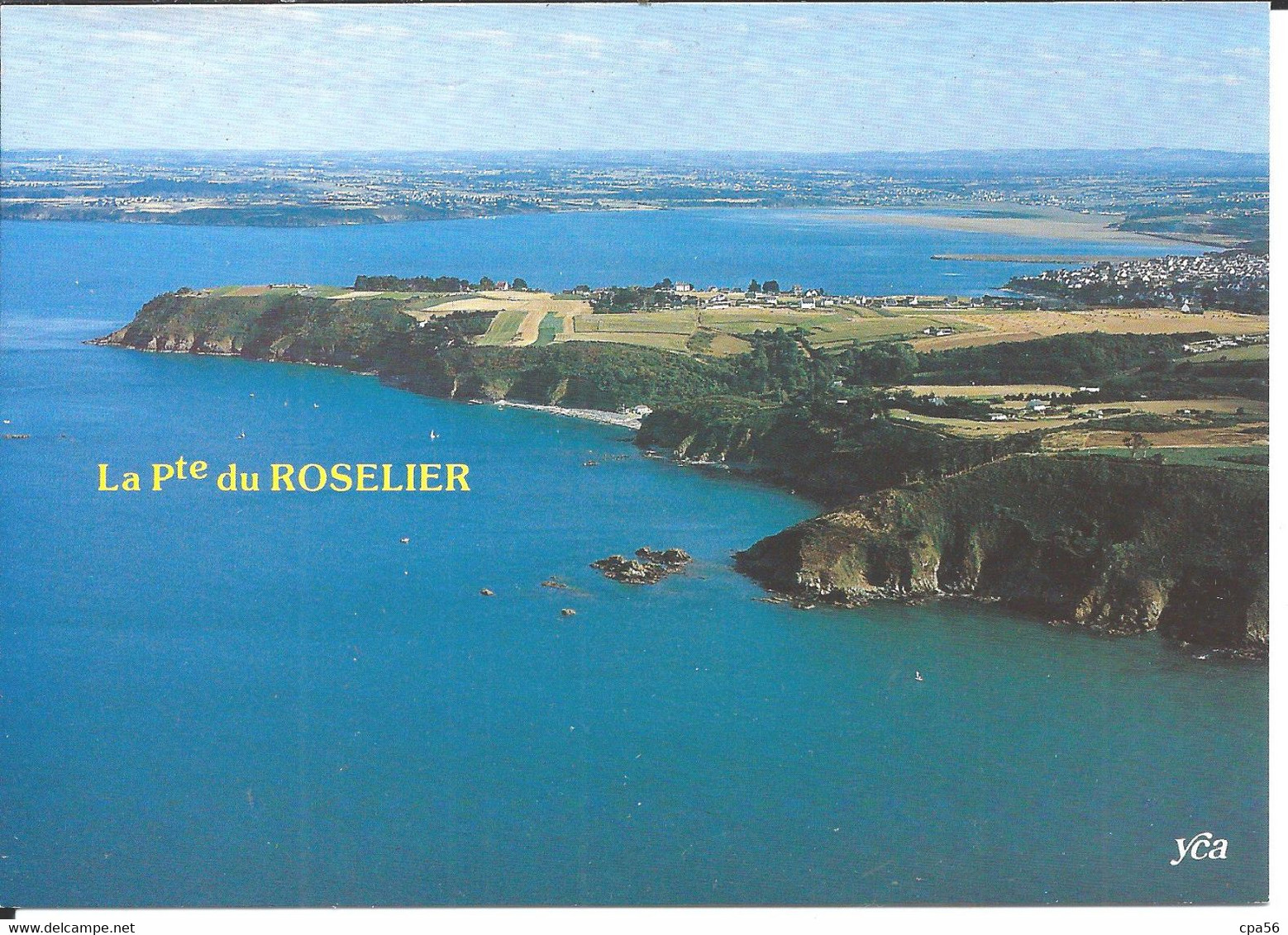 PLÉRIN - Pointe Du Roselier - Vue Aérienne N°11915 YCA Caoudal éd. (cliché 1995) - Plérin / Saint-Laurent-de-la-Mer