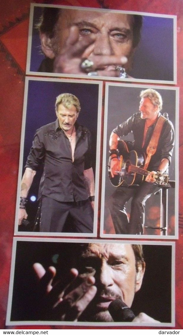 CP / Cartes Postales   /  TOURS 66 ,  Johnny Hallyday SUPERBE ( Provenant Du Coffret TOURS 66 ) - Photos