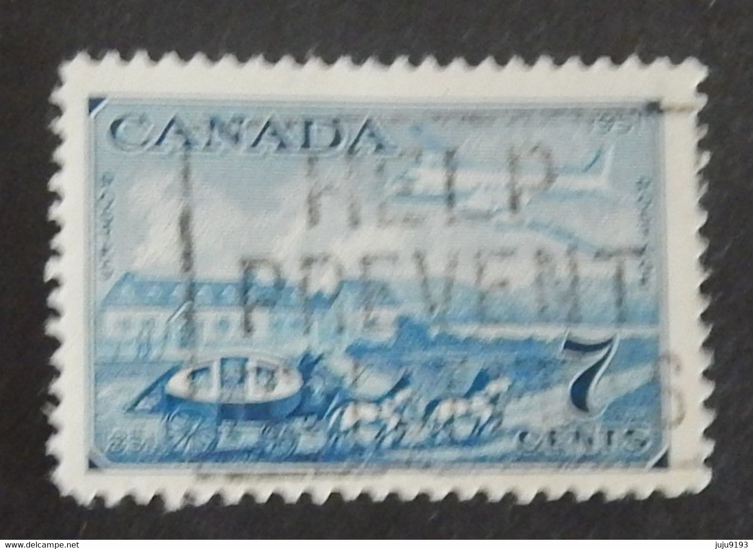 CANADA YT 248 OBLITÉRÉ ANNÉE 1951 - Usados