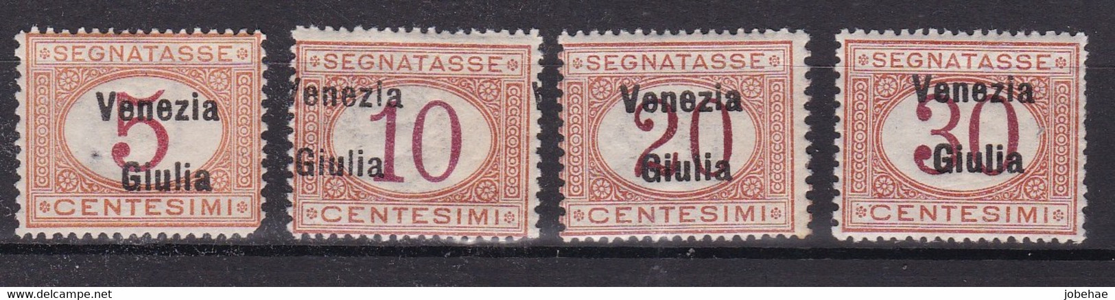 Venetie Julienne Italie Taxe YT*+° 1-7 - Used