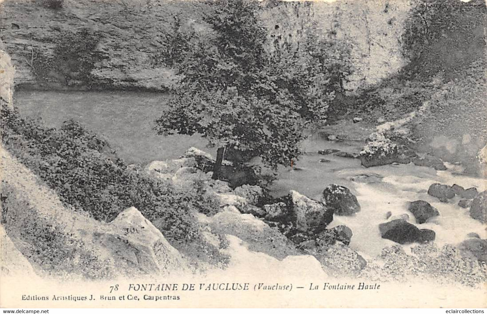 Fontaine De Vaucluse        84         La Fontaine Haute    (voir Scan) - Andere & Zonder Classificatie