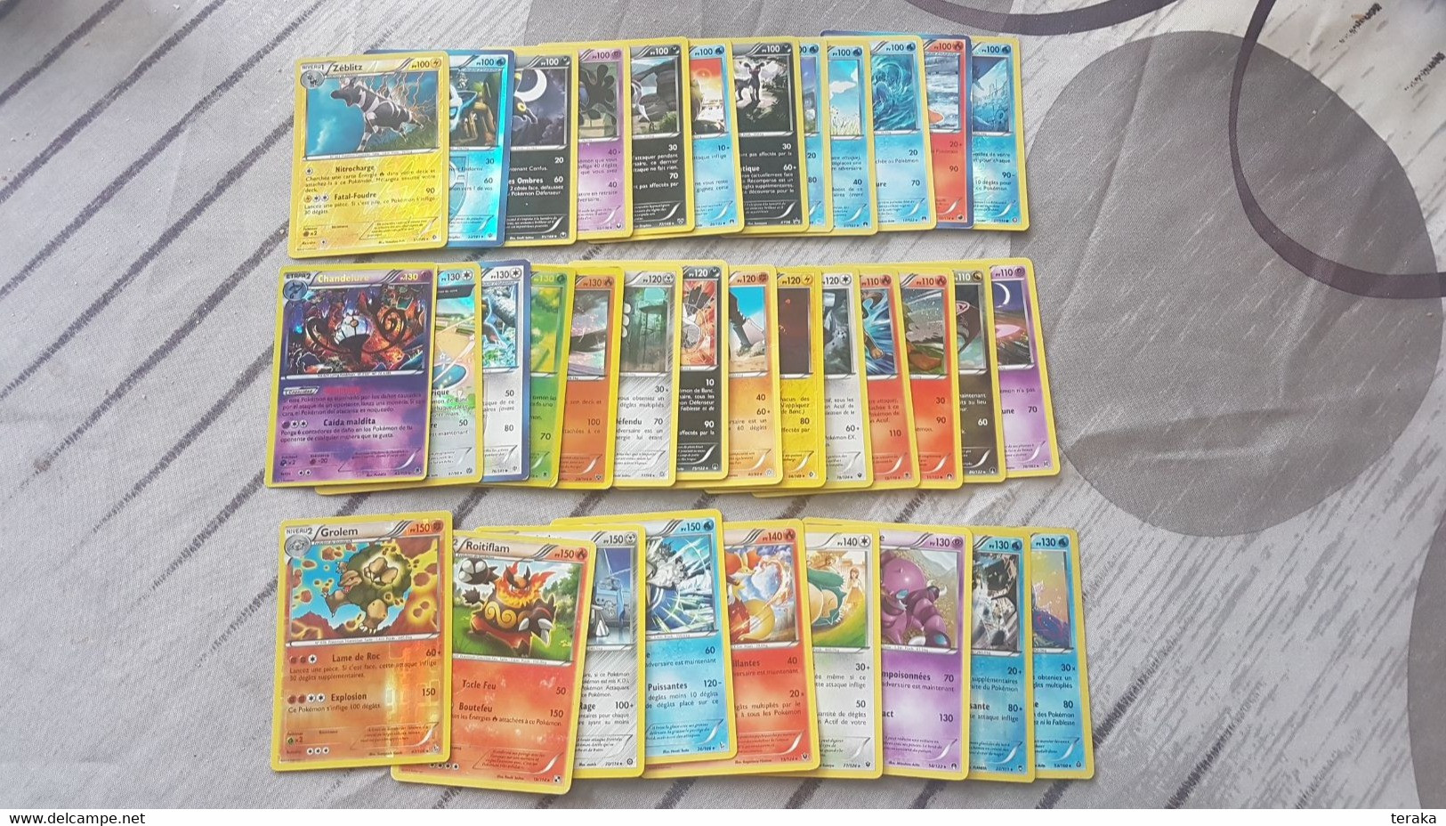 Lot De Cartes Pokemon Voir Les 6 Photos Recto Verso S - Altri & Non Classificati